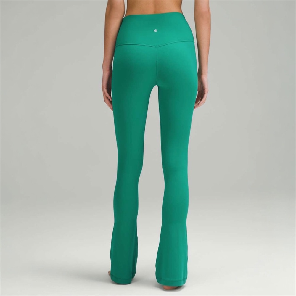 Lululemon Align High-Rise Mini-Flare Pant •Cascadia Green💚